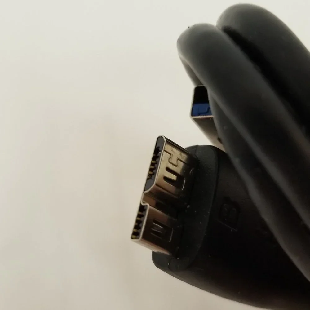 4 feet SuperSpeed M/M USB 3.0 A To Micro B Cable-Black-New